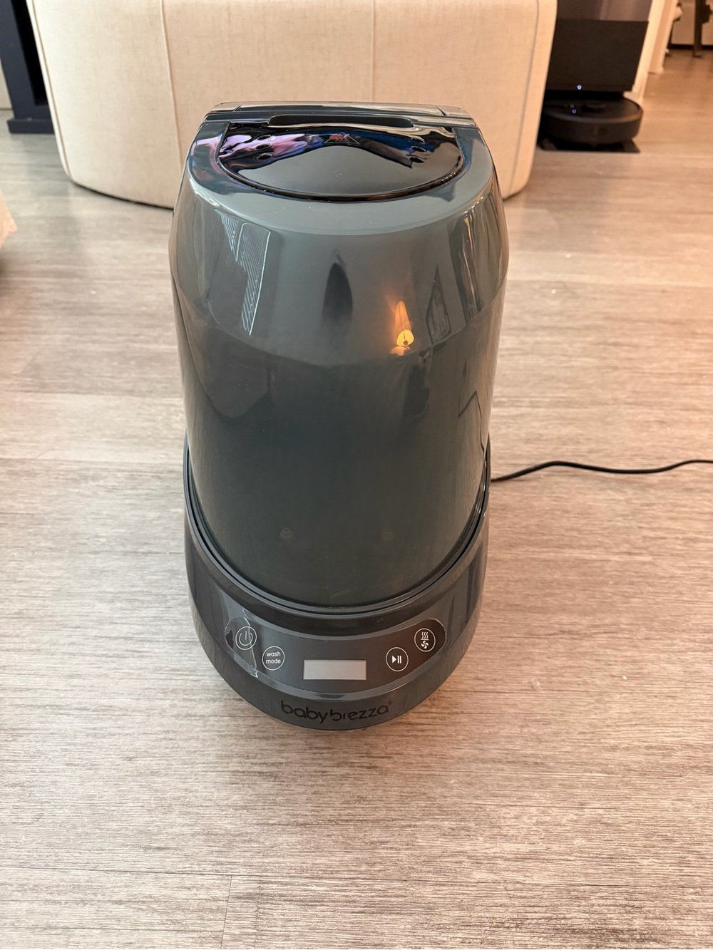 Baby Brezza Dark Gray Bottle Sterilizer & Dryer